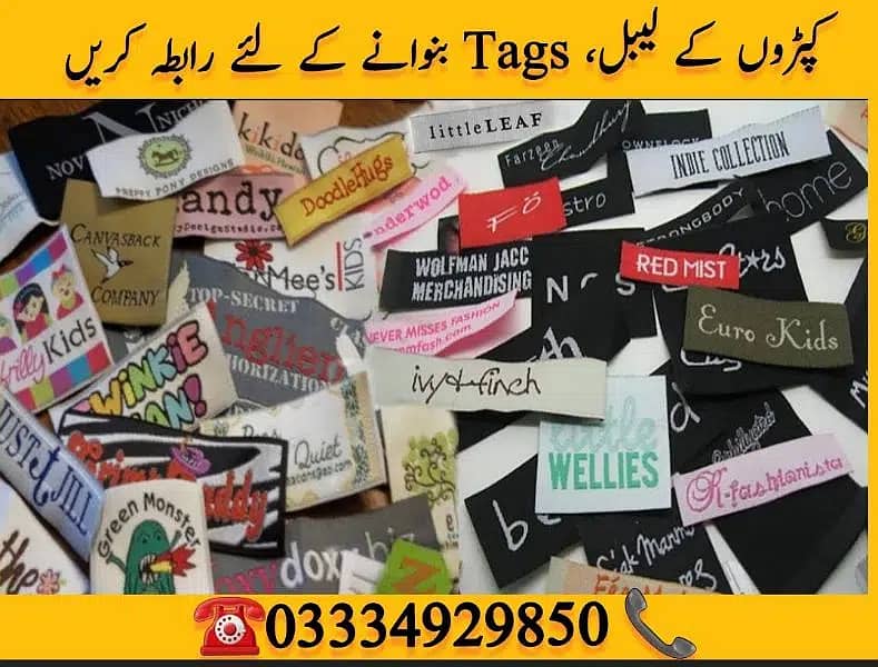 Hand tags/Butter paper/Stickers/Labels/Flyers Hand bags/Non woven bags 10