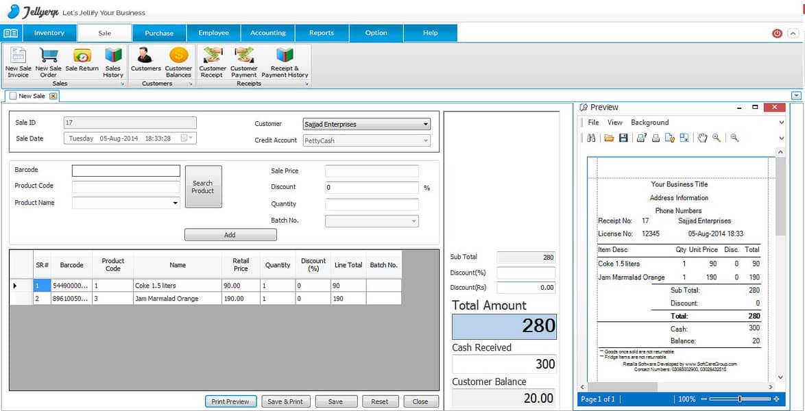 Pos Billing software 11