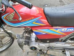 Honda cd 70 good condition argent for sale