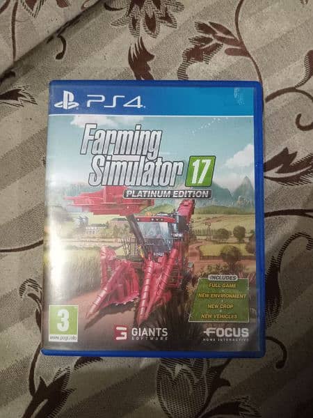 Farming simulator ps4(exchange possible) 1