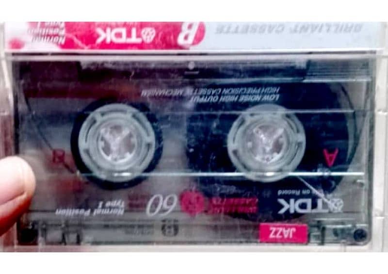 Only once Recorded TDK Cassettes for Recording Purpose 10