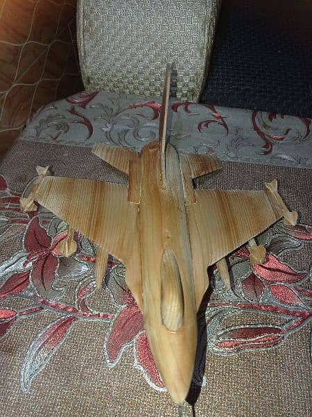 F16 & C130 Aircraft Wooden Models 1