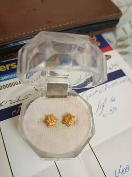 22 karat GOLD EARRINGS BRAND NEW 1