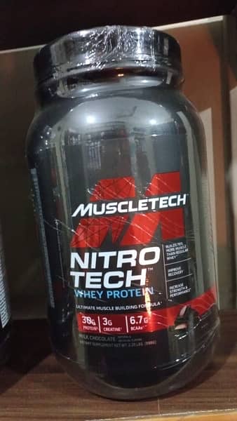 Nitro Tech 1kg (Best Quailty), Nutrex Whey Protein, On Whey 1
