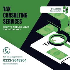 Tax Filer, NTN,Sales Tax, Income Tax Return, Tax Consultant