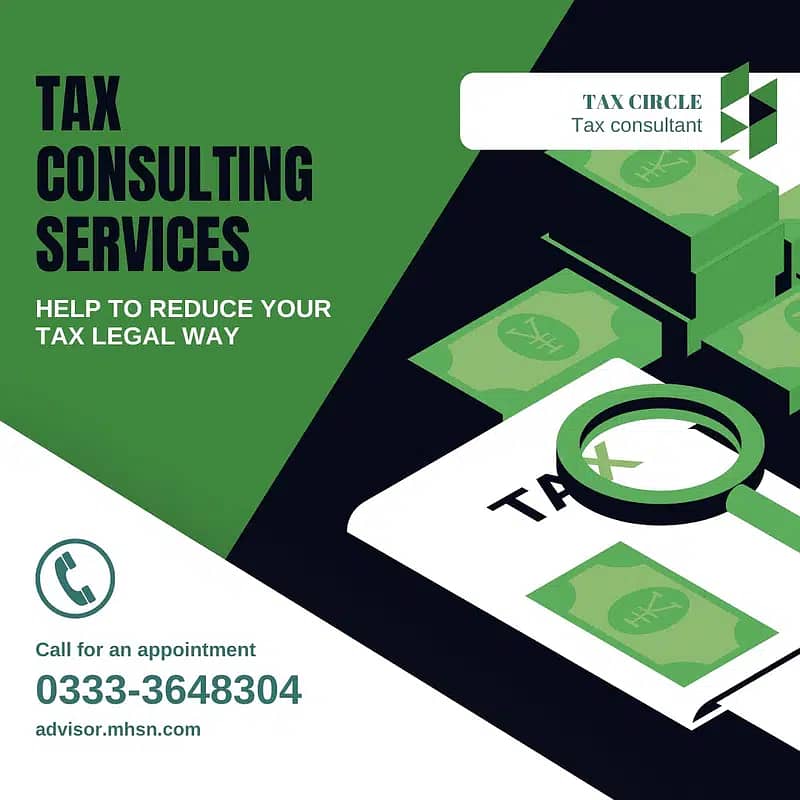 Tax Filer, NTN,Sales Tax, Income Tax Return, Tax Consultant 0