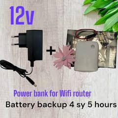 wifi Router Power Bank mini ups 12v cash on delivery