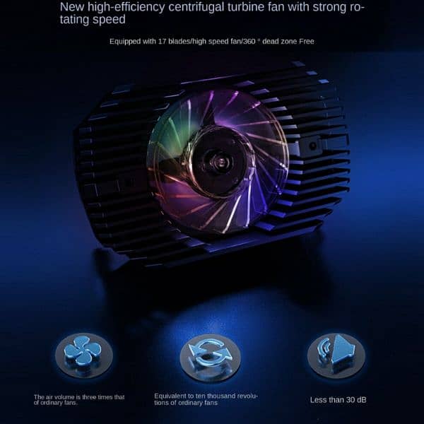 Mobile Cooler GT16 Turbo Cooling Alloy Material Silent Cooling Pure 0