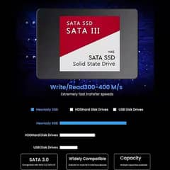 2TB SSD SATA III 2.5" SSD HARD DISK DRIVE HIGH SPEED TRANSFER RATE 0