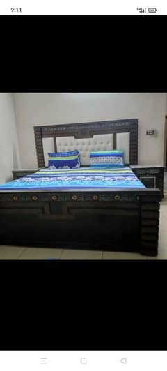 Bed, Dressing, Mattress, Bed With Cupboard Available For Sale