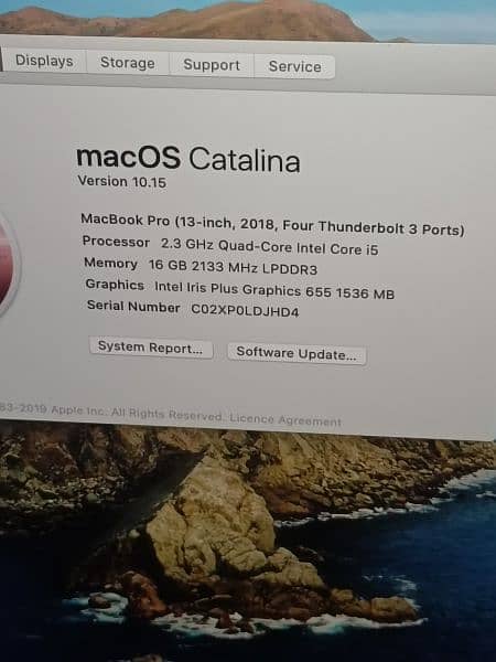 MACBOOK PRO LATE 2018 CTO 13 INCH TOUCHBAR CORE I5 Q-C 16GB 256GB 1