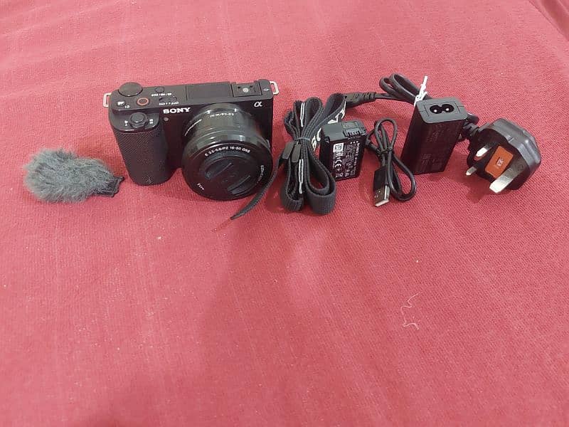 Sony ZV E10 Camera With Kit Lens 4k 7