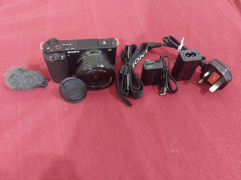 Sony ZV E10 Camera With Kit Lens 4k 8