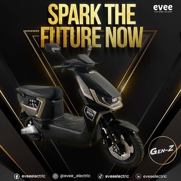 EVEE Electric Scooter GEN -Z, C1, Air, Nisa Electric bike 0