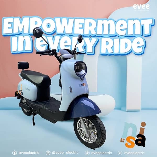 EVEE Electric Scooter GEN -Z, C1, Air, Nisa Electric bike 10
