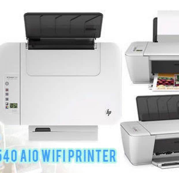 Hp 2540  WiFi colour black scan copyier heavy duty printer 5