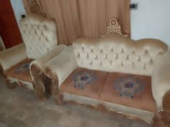 7seater sofa set | drawing room wood sofas
