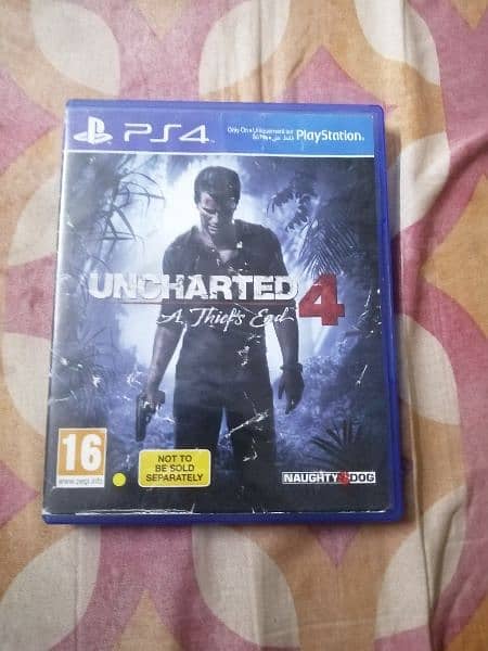 uncharted 4 ps4 cd 0