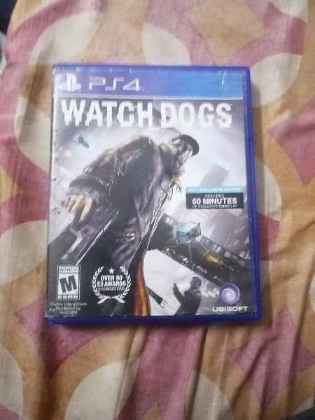 PS4 CD WATCH DOGS GOOD CONDITION 0