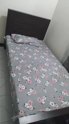 Single Bed with Dura Mattress