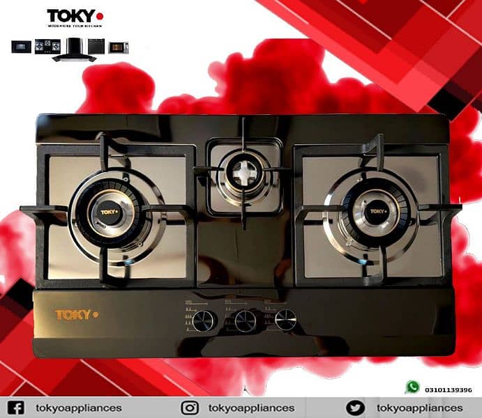 TOKYO KITCHEN HOODS ELECTRIC STOVE CHIMNEY HOBS Builton Oven Read add 10