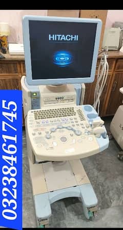 Hitachi eub-7500 (LCD) Japanese colour Doppler ultrasound machine