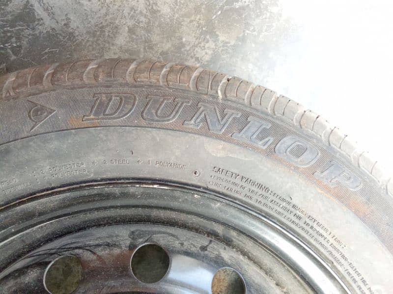 Dunlop wheel R15 185/65 tubeless for sale ready to use 2