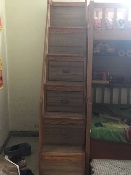 bunk bed made up pure wood 3
