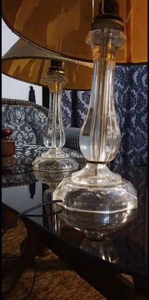 Side Table lamps Pair for Sale. 4