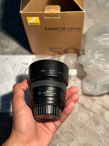 Nikon 50mm 1.8G Lens 1