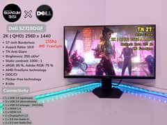DELL S2719DGF 27 inch 2k 155hz IPS Borderless Gaming Monitor PC PS5