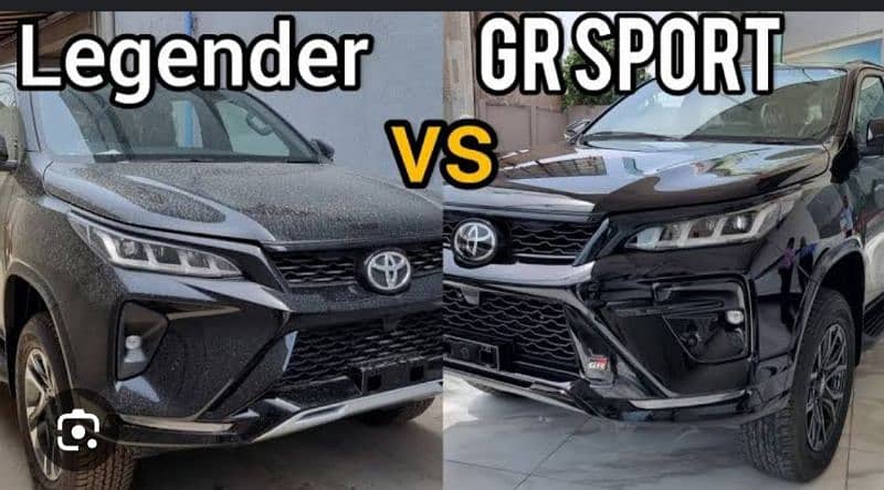 FORTUNER GR AND LEGENDER FACE-LIFT CONVERTED KIT available with paint 0