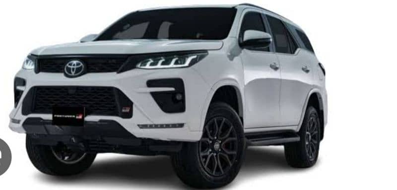 FORTUNER GR AND LEGENDER FACE-LIFT CONVERTED KIT available with paint 4