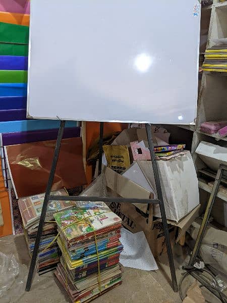 white board with stand brand new 1
