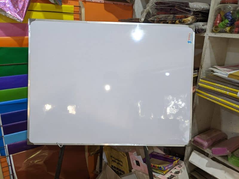 white board with stand brand new 2