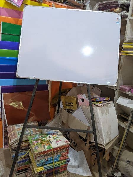 white board with stand brand new 3