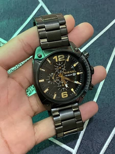 Diesel Men’s Original Stainless Steel Watch 9.5/10 Condition 2