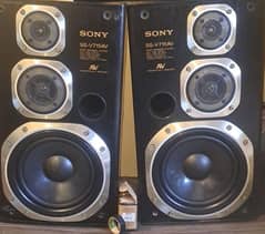 Harmon kardon Amplifier + Sony + Akai + kenwood speakers  Heavy sound