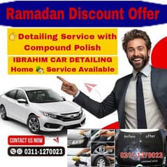 IBRAHIM CAR DETAILING 0311-1270023 Home service