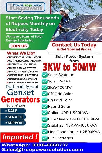 Solar Systems 3KW 5KW 10KW 15KW 20KW 350KW to 10 MEGA WATT 2