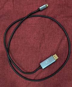 USB C to DisplayPort cable 1.4