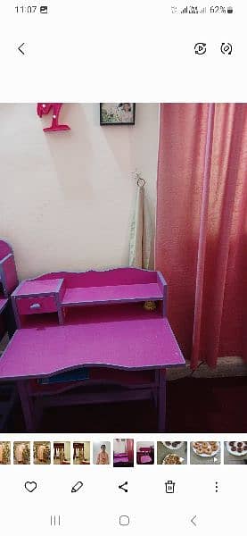 study table, chair with board stand 2