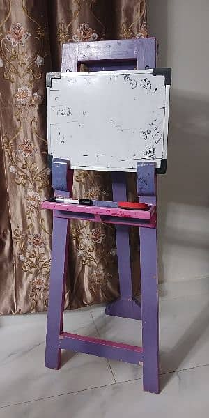 study table, chair with board stand 3