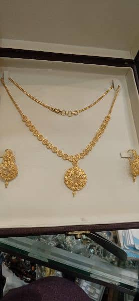 gold chain locket necklace sets 6