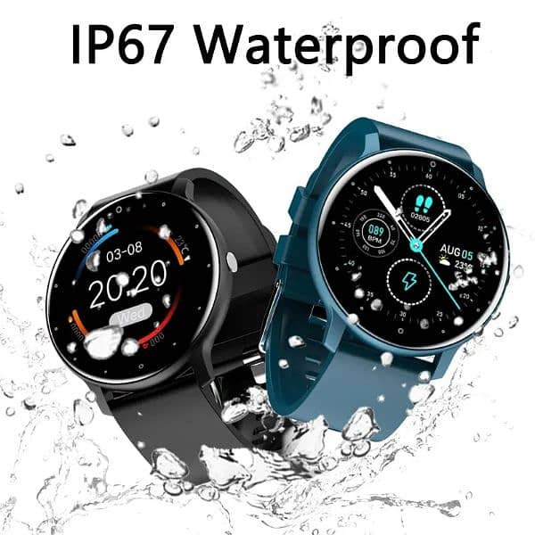 Round Dial Smart Watch IP67 waterproof 7