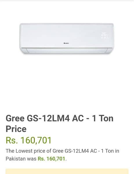 Gree 1 ton Ac in home use 2