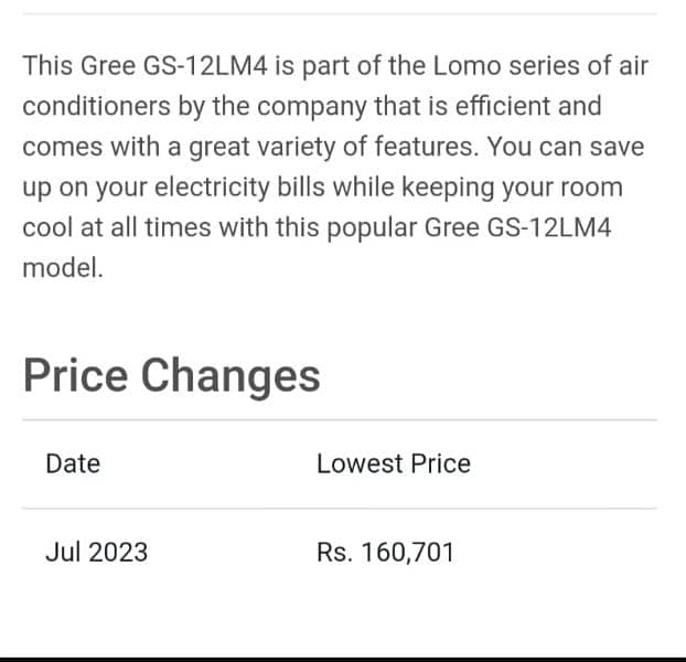 Gree 1 ton Ac in home use 8