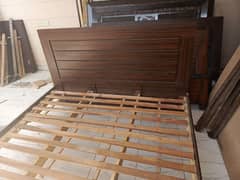 Double bed Available with 2x side Tables used like new