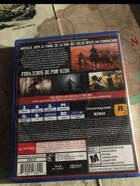 RDR 2 for  Ps4 2
