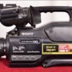 Sony MC 2500 video camera exchange possible dslr